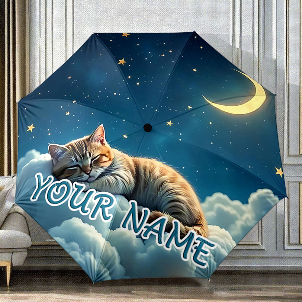 Custom Night Sky - مظلة بتصميم مخصص يحمل اسمًا، تصور