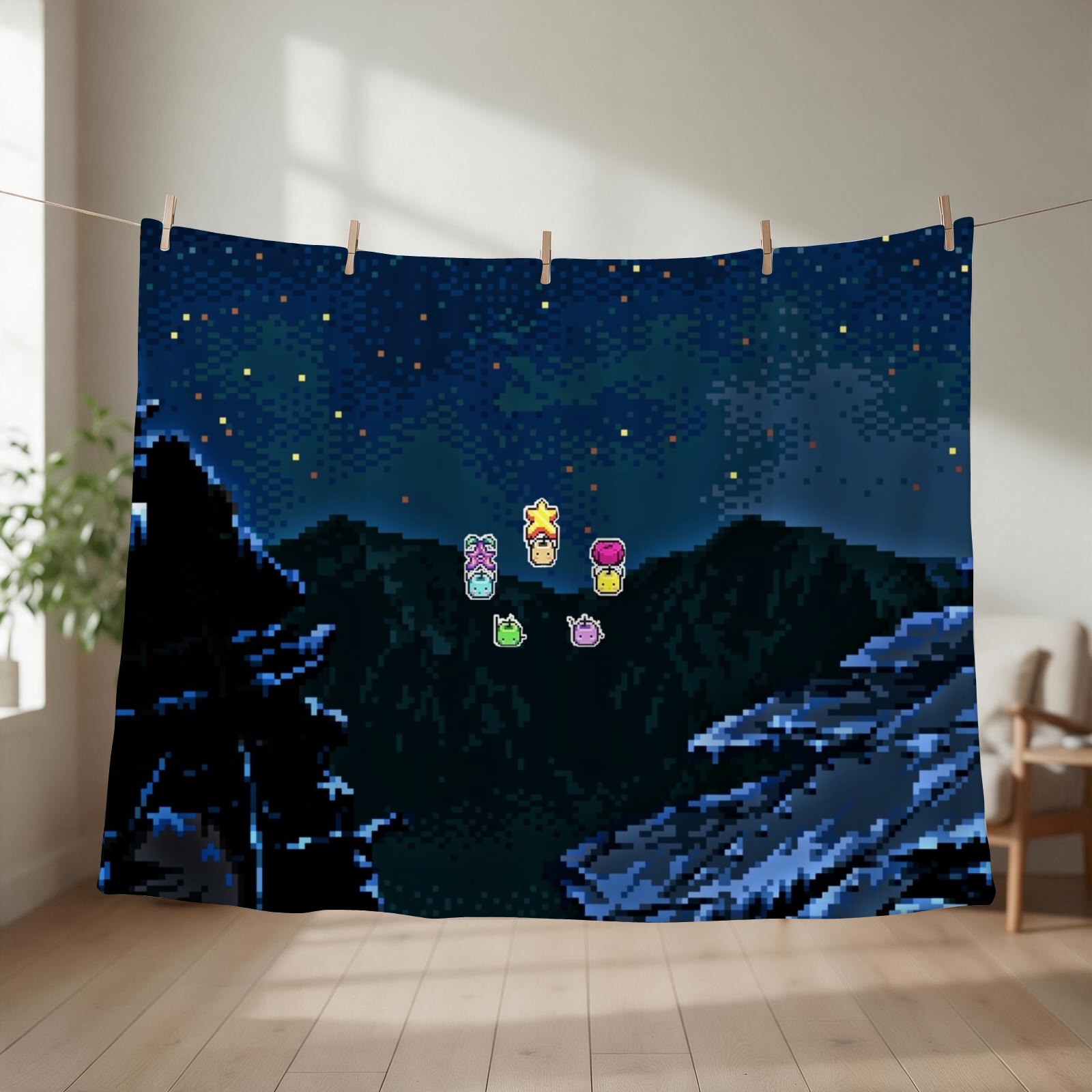 Custom Night Sky - بطانية 