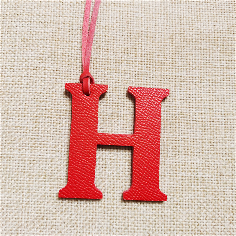 الجملة جلد طبيعي فاخر D E F G  - مراجعة Monogram Keychain Leather وسعره