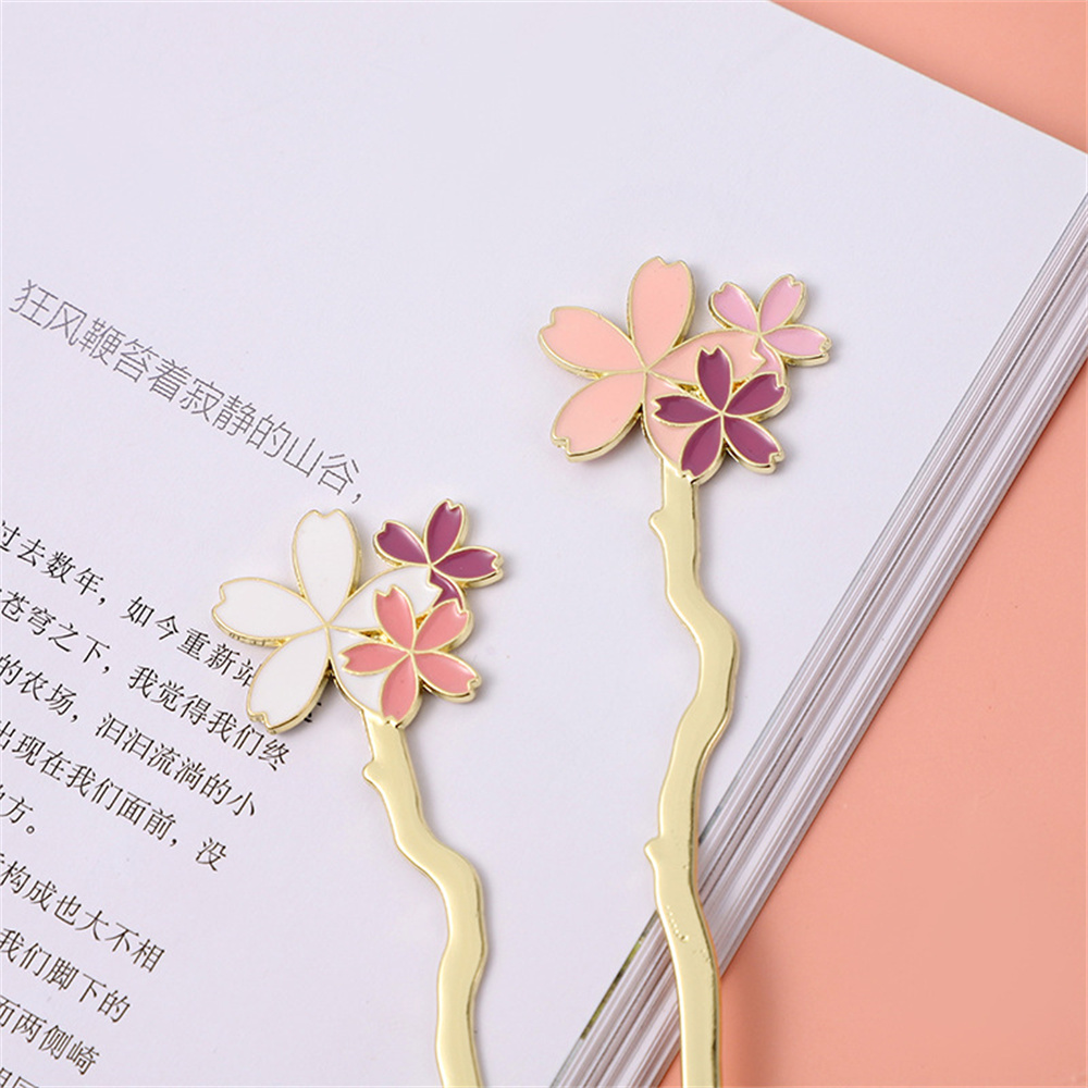الإبداعية المعادن ساكورا زهرة  - مراجعة Dried Flower Bookmark وسعره
